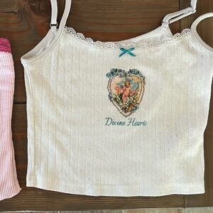 2 crop camis small — Both Included!